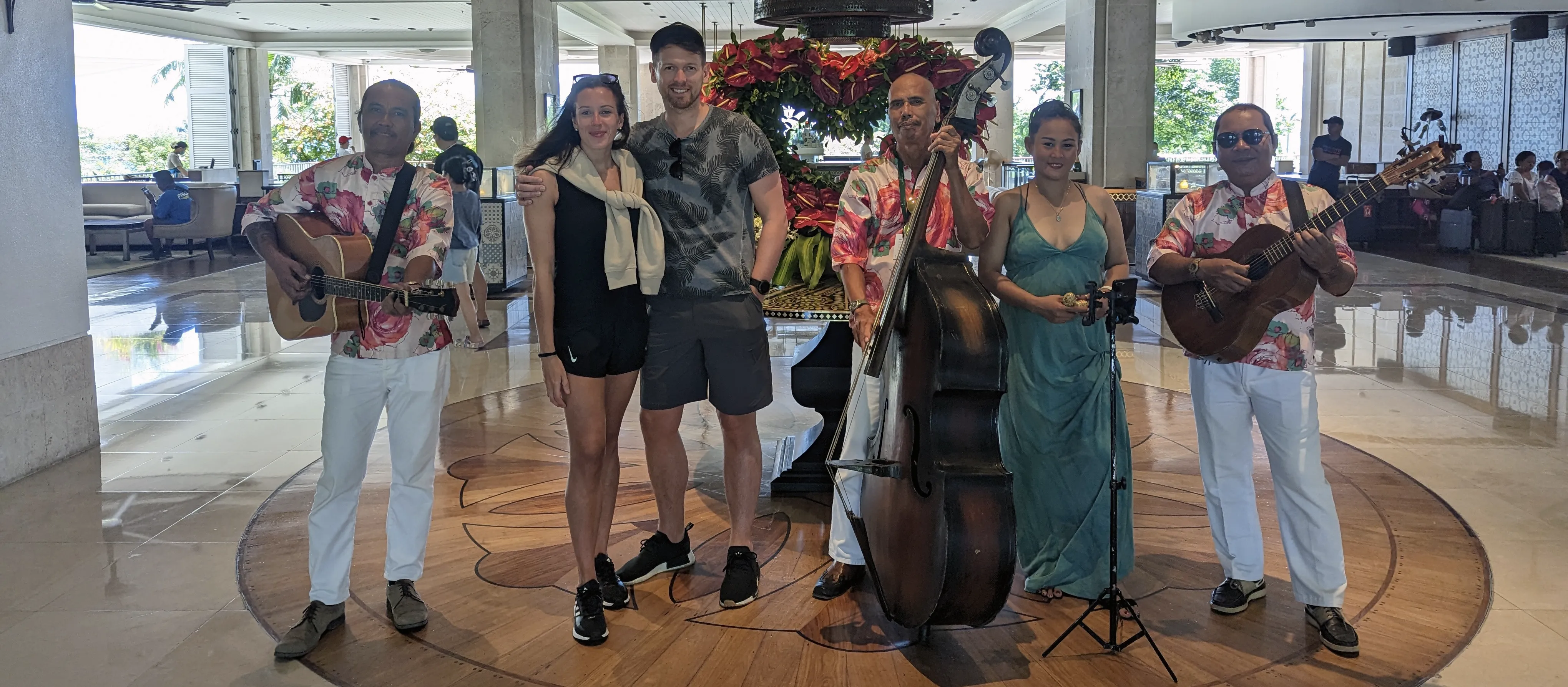 Shangri-La Lobby with Musicians